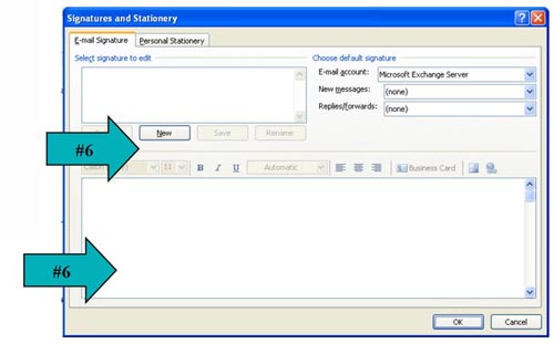 how to add email signature link in outlook