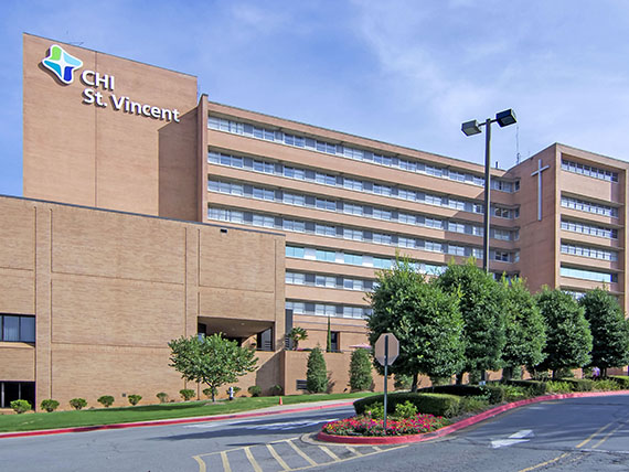 Hospital Exterior - Infirmary-Little Rock